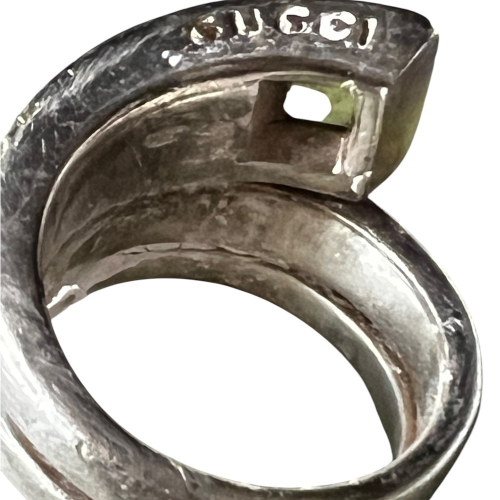 Spiral Gucci Gemstone Ring - Picture 2 of 7